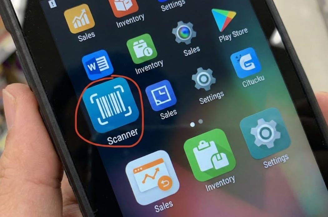 Android POS scanner settings
