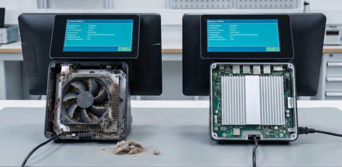 Fanless vs. Fanned POS Systems: Which Is More Durable for Your Business?