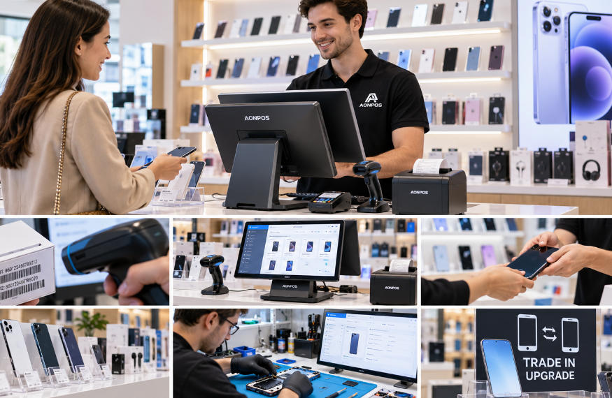 phone store POS hardware phone store POS hardware